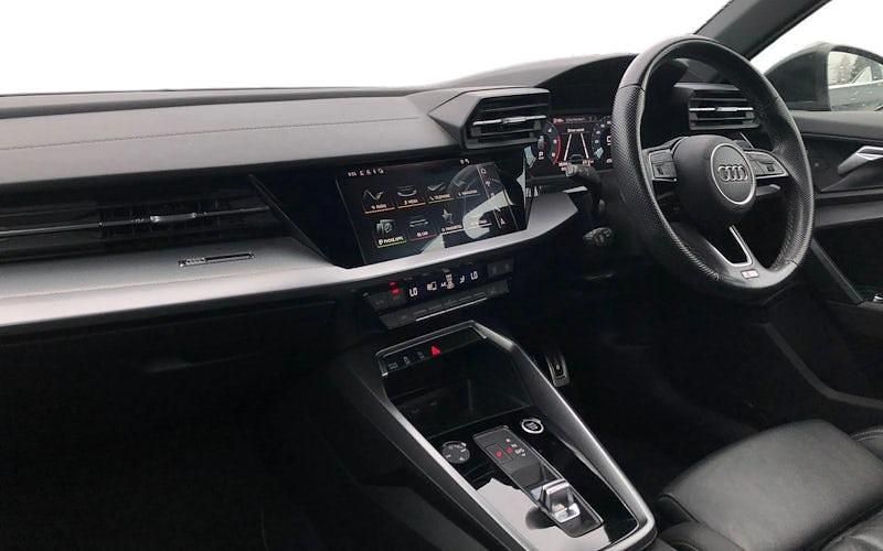 Used Audi A3 Sportback S-Line 150 HP (110 kW) 2023 Black Hatchback