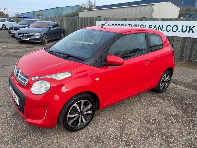 Used Citroën C1 Feel 68 HP (50 kW) 2015 Red Hatchback