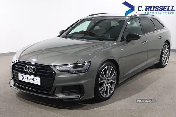 Grey Used 2023 Audi A6 Black Edition Estate | £33,495 (Fair price) - Image 1/4