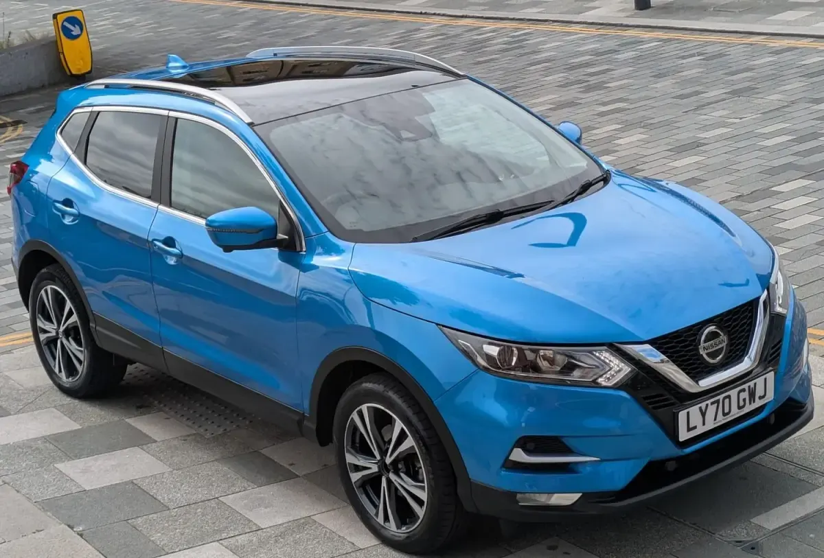Used Nissan Qashqai N-Connecta 160 HP (117 kW) 2020 Blue SUV