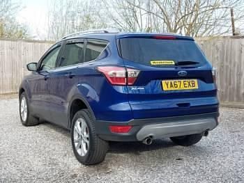 Used Ford Kuga Titanium 120 HP (88 kW) 2017 Blue SUV