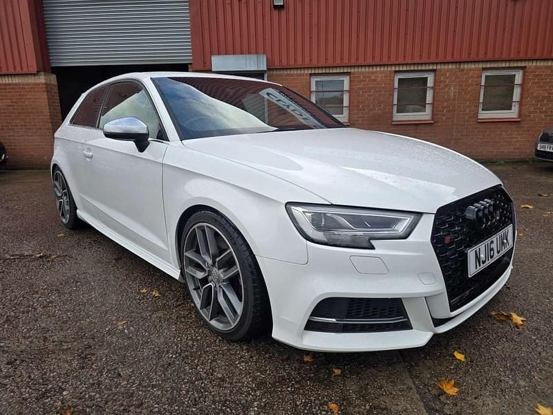 White Used 2016 Audi S3 Sportback Hatchback | £15,995 - Image 1/4