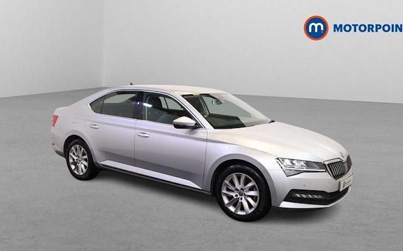 Used Skoda Superb SE 150 HP (110 kW) 2023 Silver Hatchback
