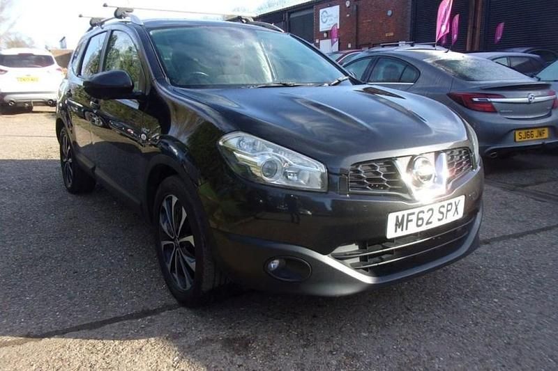 Used Nissan Qashqai +2 N-TEC 117 HP (86 kW) 2012 Black SUV