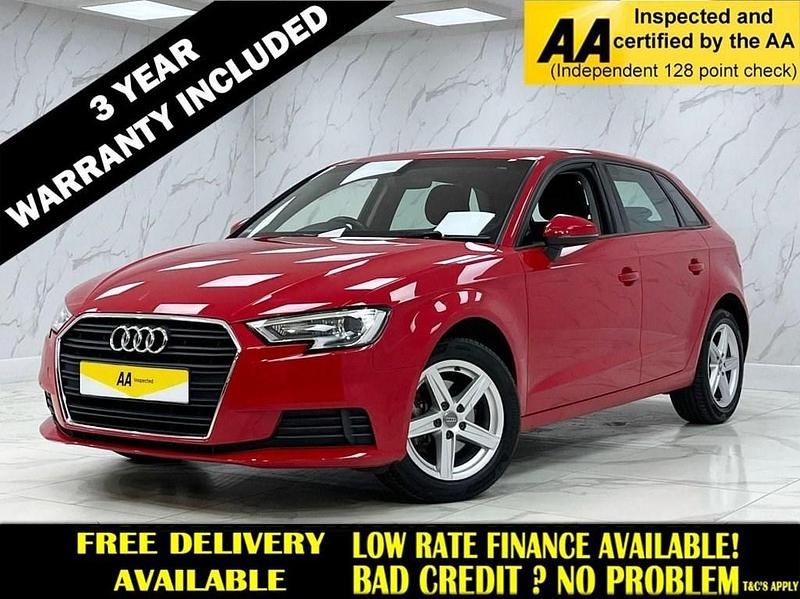 Red Used 2018 Audi A3 Sportback Design Hatchback | £10,000 (Super price) - Image 1/2