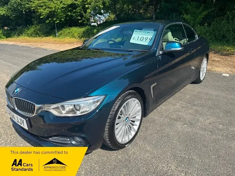 Used BMW 430 Luxury Line 2014 Blue Coupe