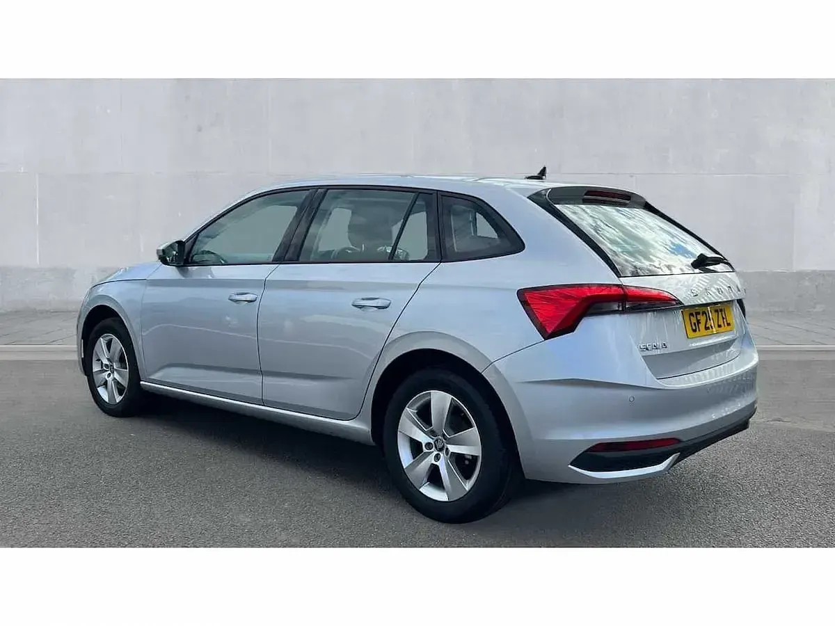Used Skoda Scala SE 116 HP (85 kW) 2025 Brilliant silver metallic Hatchback