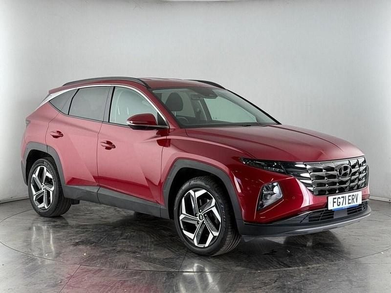 Red Used 2021 Hyundai Tucson Premium SUV | £19,650 (Good price) - Image 1/3