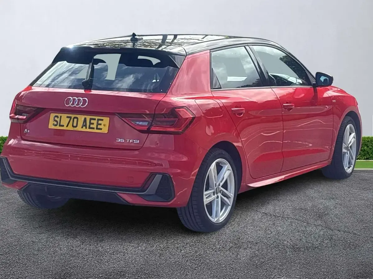 Used Audi A1 S-Line 150 HP (110 kW) 2020 Red SUV