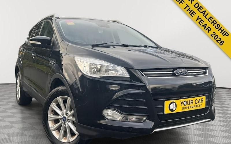 Used Ford Kuga Titanium 150 HP (110 kW) 2016 Black SUV
