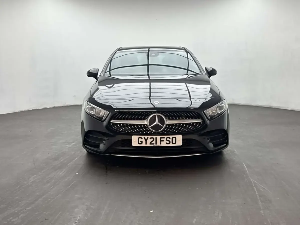 Used Mercedes A220 AMG line 190 HP (139 kW) 2021 Black Hatchback