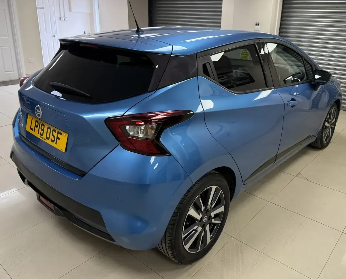 Usata Nissan Micra Tekna 2019 Blu Utilitaria