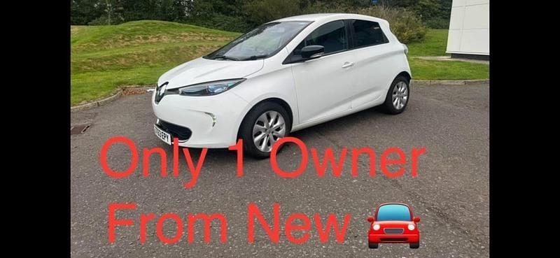 Used Renault Zoe Dynamique 64 kW (88 HP) 2013 White Hatchback