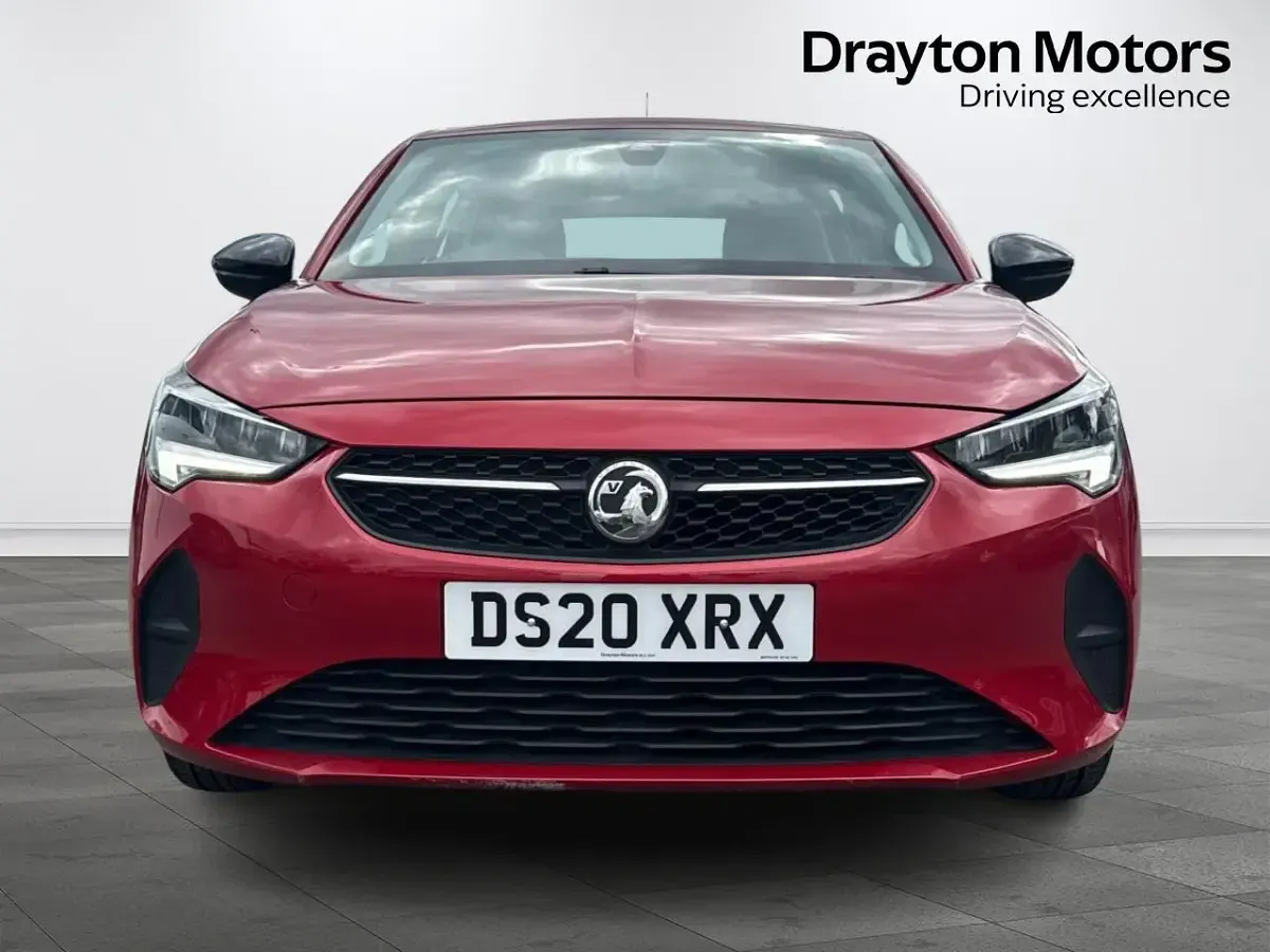 Used Vauxhall Corsa 75 HP (55 kW) 2020 Red Hatchback