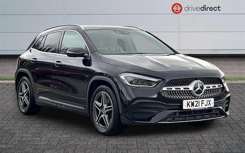 Used Mercedes GLA220 AMG Line Premium Plus 190 HP (139 kW) 2021 Black SUV