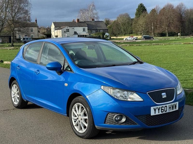 Used Seat Ibiza Ecomotive 2010 Blue Hatchback