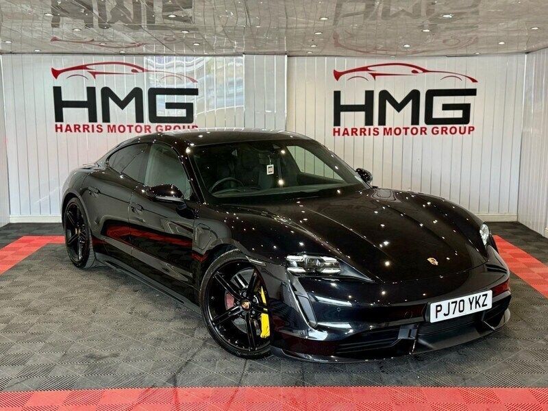 Black Used 2020 Porsche Taycan Performance Package Sedan | £54,995 (Expensive) - Image 1/4