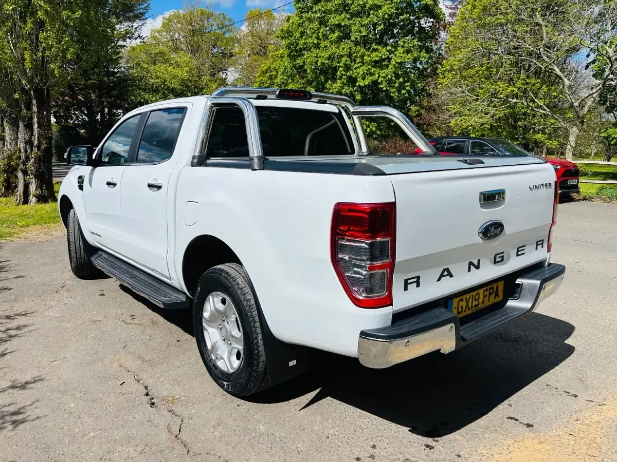 Used Ford Ranger Limited 2019 White Pickup