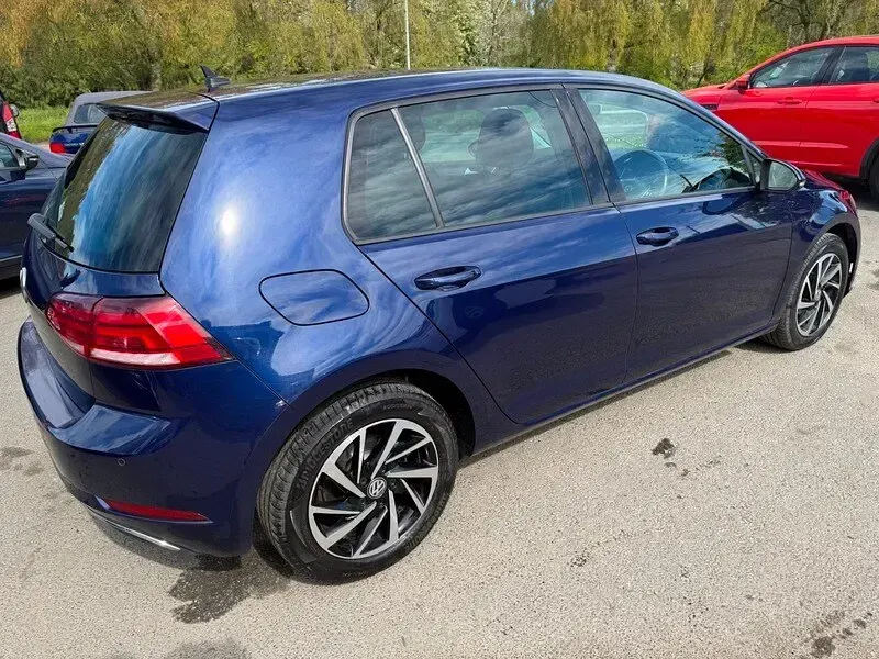 Used VW Golf VII Match 150 HP (110 kW) 2019 Blue Hatchback