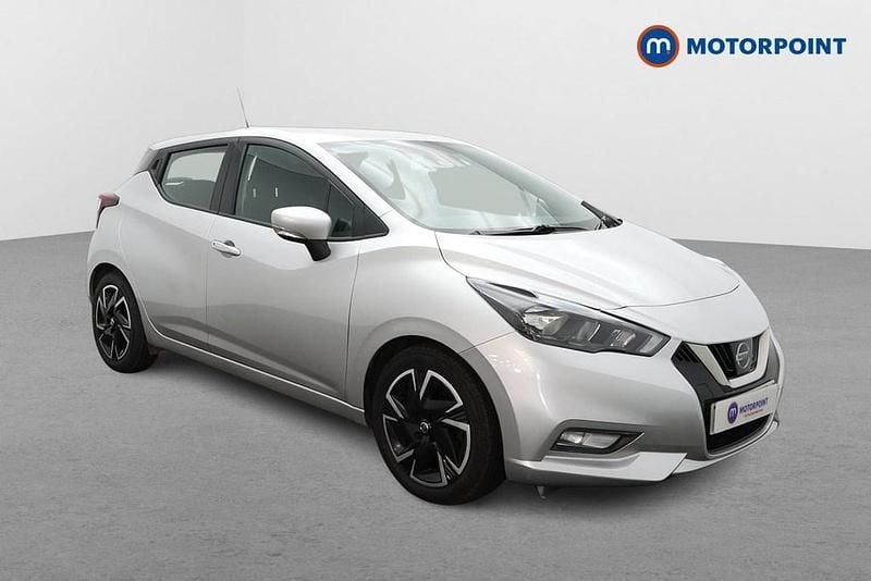Silver Used 2021 Nissan Micra Acenta Hatchback | £10,399 (Fair price) - Image 1/4