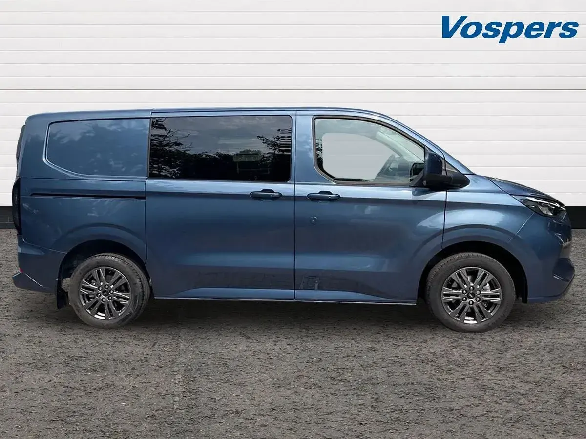 Used Ford Transit Custom Limited 136 HP (100 kW) 2026 Blue Van