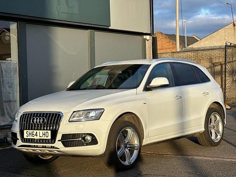 Used Audi Q5 S-line plus 150 HP (110 kW) 2014 White SUV