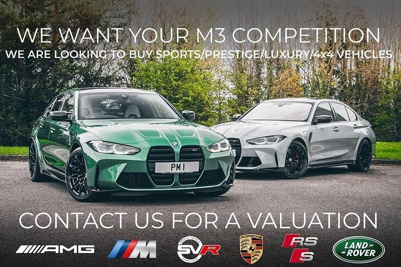 Green Used 2021 BMW M3 Competition Edition Sedan | £54,990 (Fair price) - Image 1/1