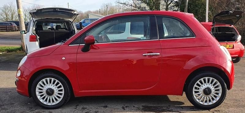 Used Fiat 500 Lounge 2013 Red Hatchback