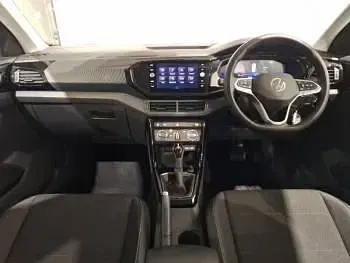 Used VW T-Cross Black Edition 110 HP (80 kW) 2024 White SUV