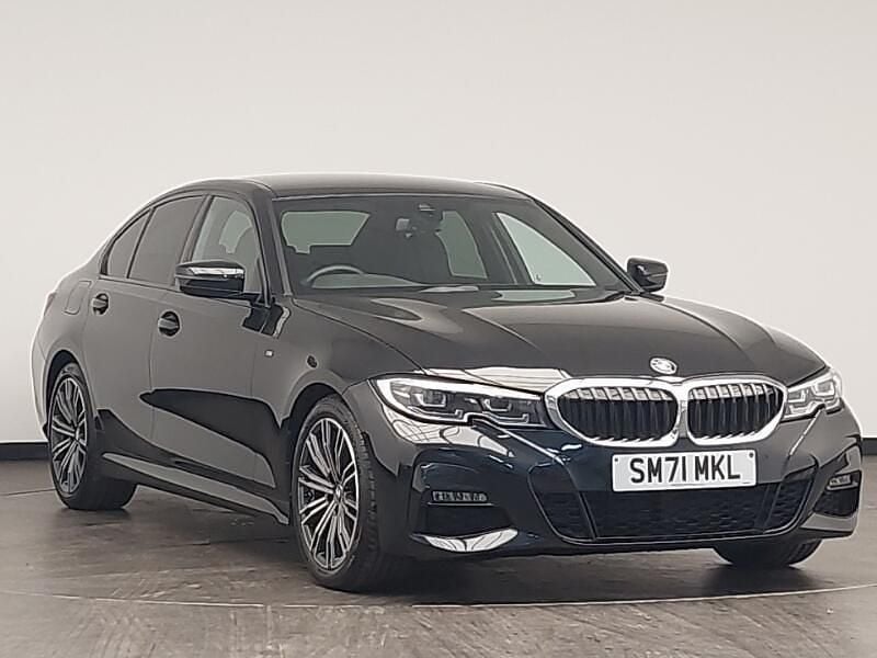 Black Used 2022 BMW 320 M Sport Sedan | £25,498 (Fair price) - Image 1/4