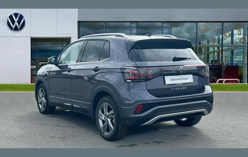Used VW T-Cross R-line 150 HP (110 kW) 2024 Grey SUV