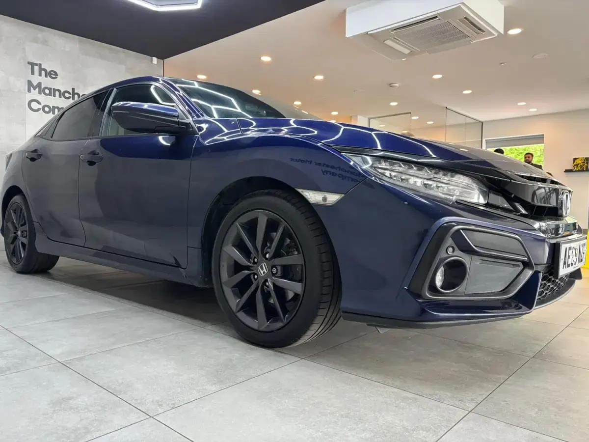Used Honda Civic SR 120 HP (88 kW) 2019 Blue Hatchback