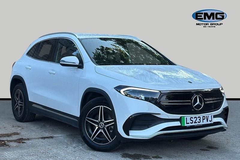 White Used 2023 Mercedes EQA250+ AMG line SUV | £22,995 (Super price) - Image 1/3