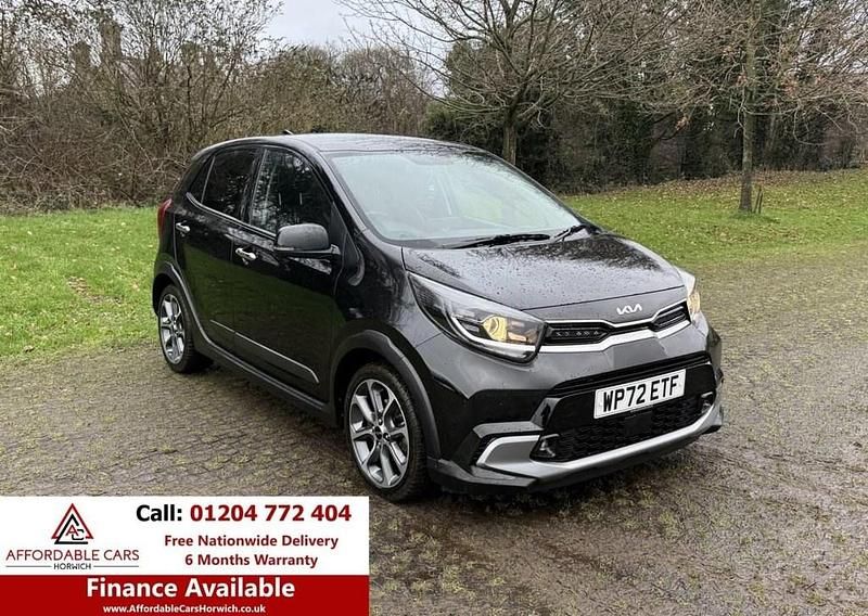 Black Used 2023 Kia Picanto X-Line Hatchback | £13,995 (Fair price) - Image 1/4