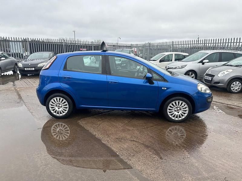 Used Fiat Punto Evo Dynamic 2011 Blue Hatchback