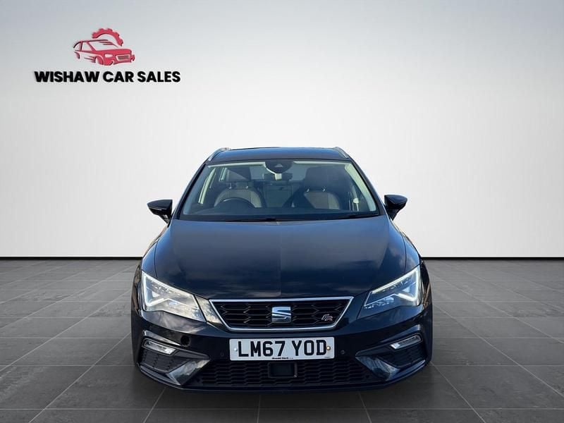 Used Seat Leon FR 150 HP (110 kW) 2017 Black Estate