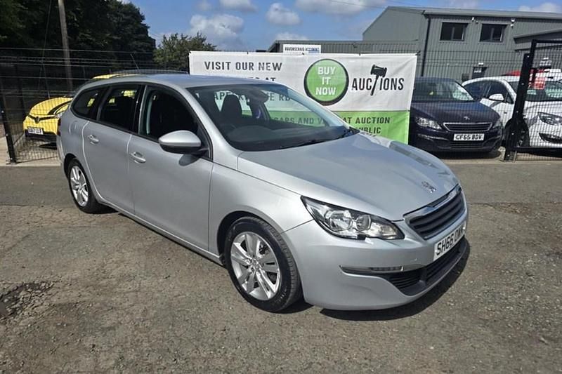 Silver Used 2016 Peugeot 308 Active Estate | £1,950 (Fair price) - Image 1/1