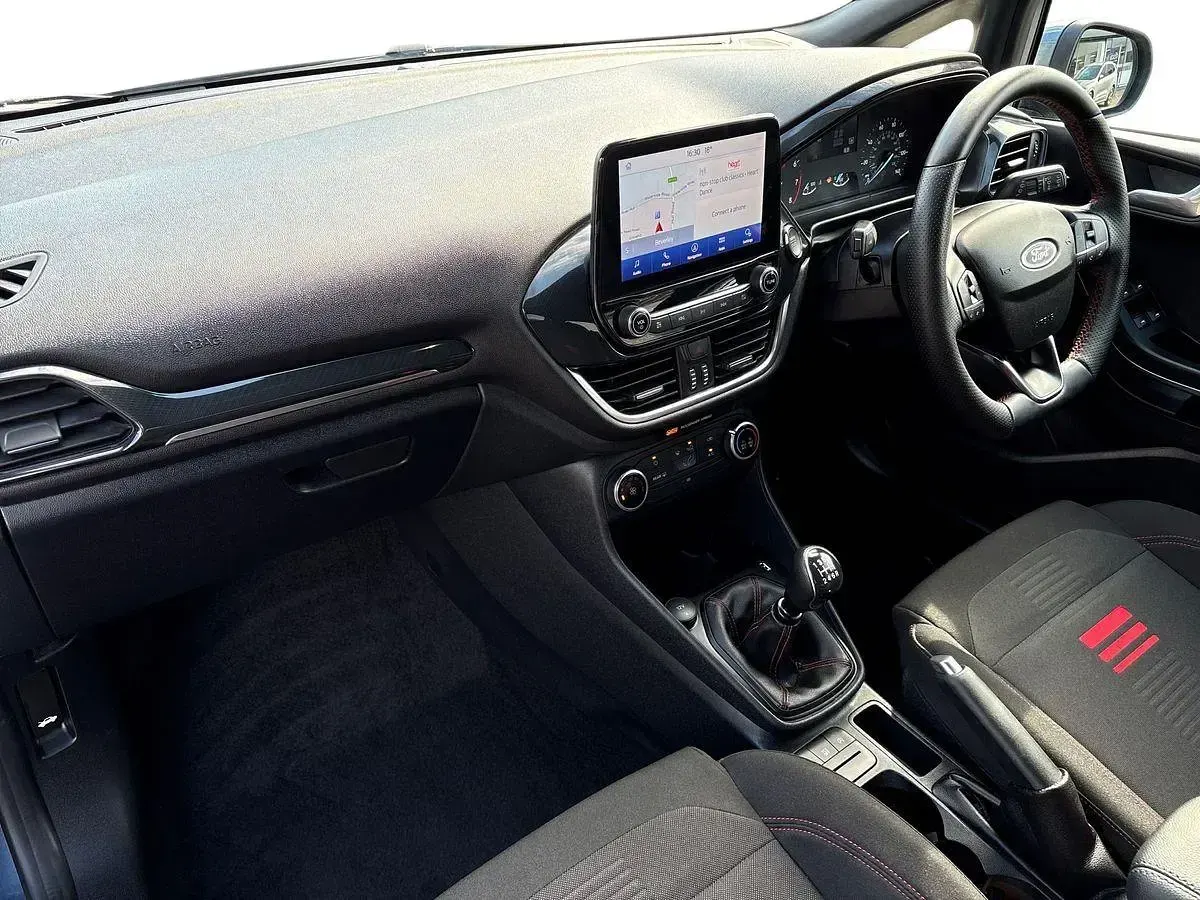 Used Ford Fiesta ST-Line 100 HP (73 kW) 2023 Blue Hatchback