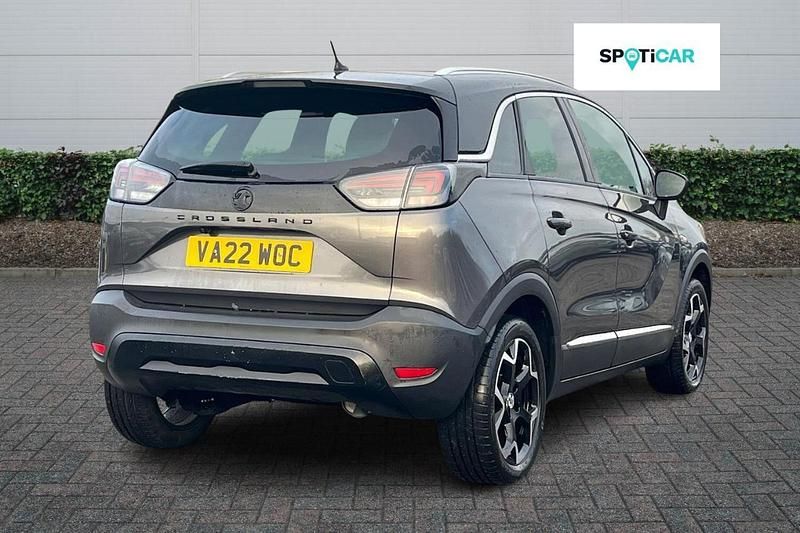 Used Vauxhall Crossland Ultimate 108 HP (79 kW) 2022 Grey SUV