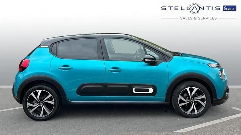 Blue Used 2022 Citroën C3 PureTech Hatchback | £13,005 (Fair price) - Image 1/4