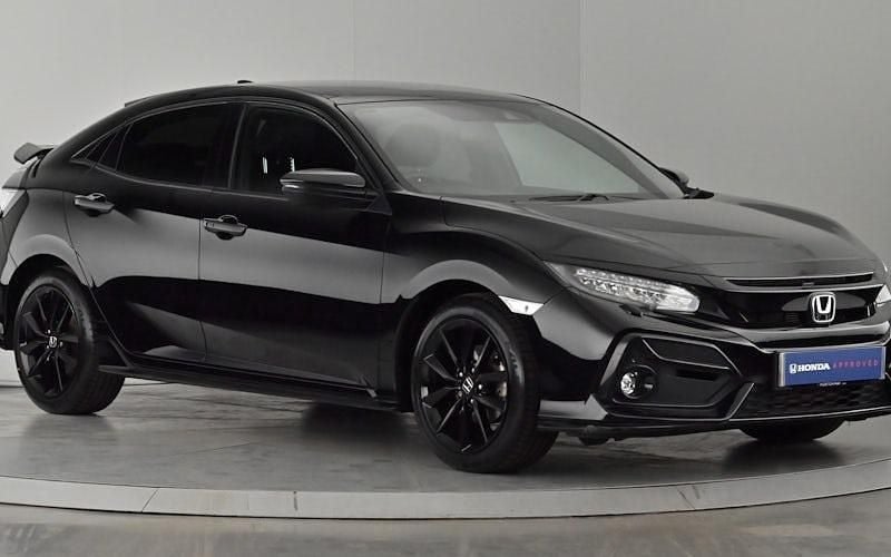 Black Used 2020 Honda Civic Sport Hatchback | £17,950 (A bit pricey) - Image 1/4