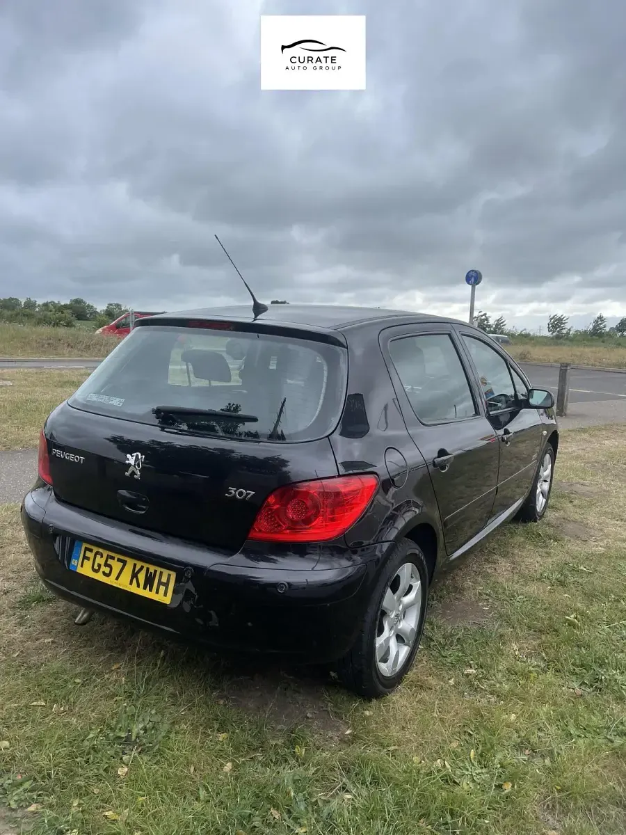 Used Peugeot 307 S 110 HP (80 kW) 2007 Black Hatchback