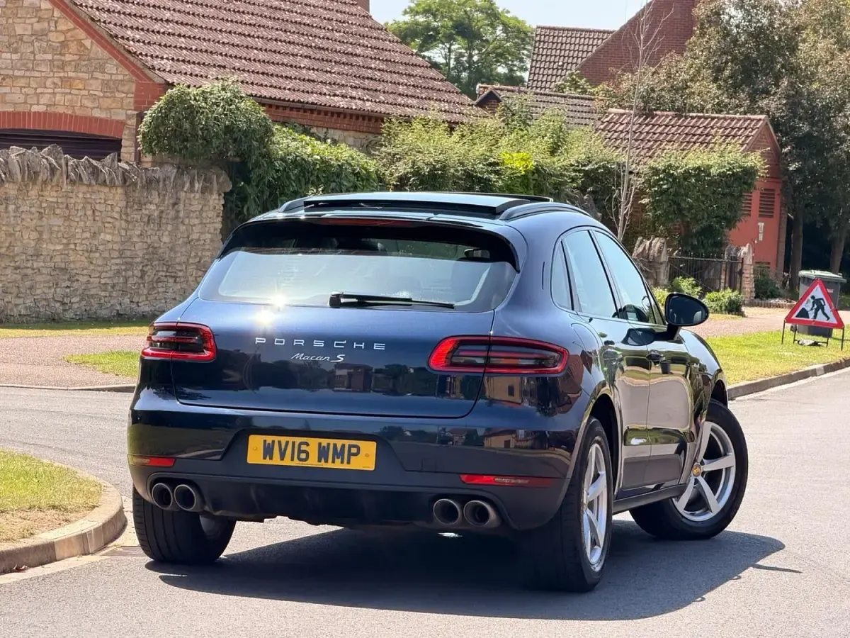 Used Porsche Macan S 2016 Blue SUV