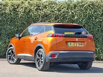 Used Peugeot e-2008 Allure+ 100 kW (136 HP) 2023 Orange SUV