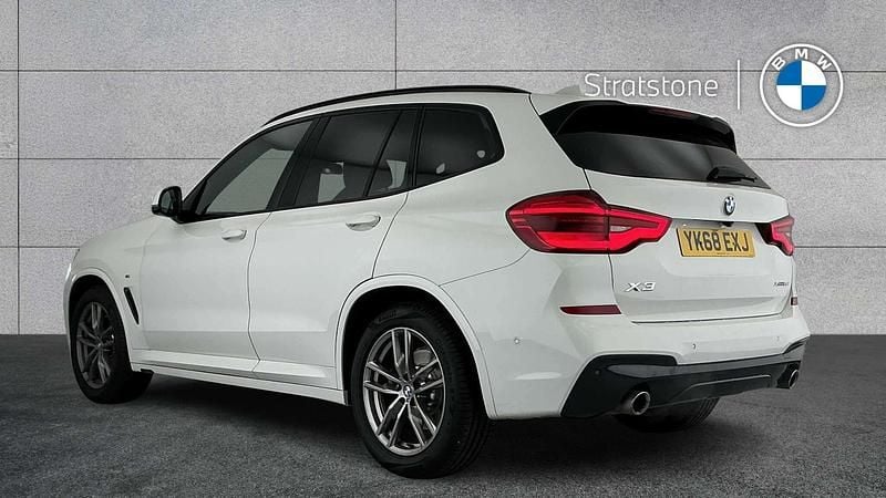 Used BMW X3 M Sport 184 HP (135 kW) 2018 White SUV
