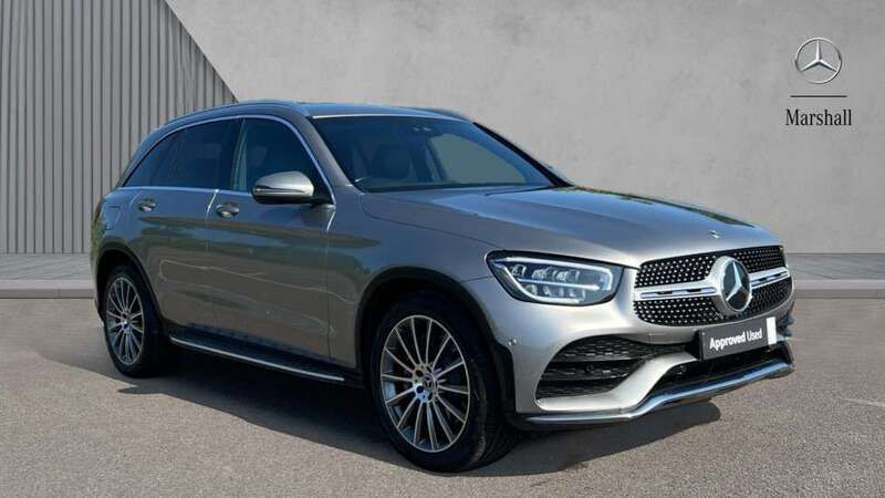 Silver Used 2022 Mercedes GLC300 AMG Line Premium SUV | £29,544 (Good price) - Image 1/4