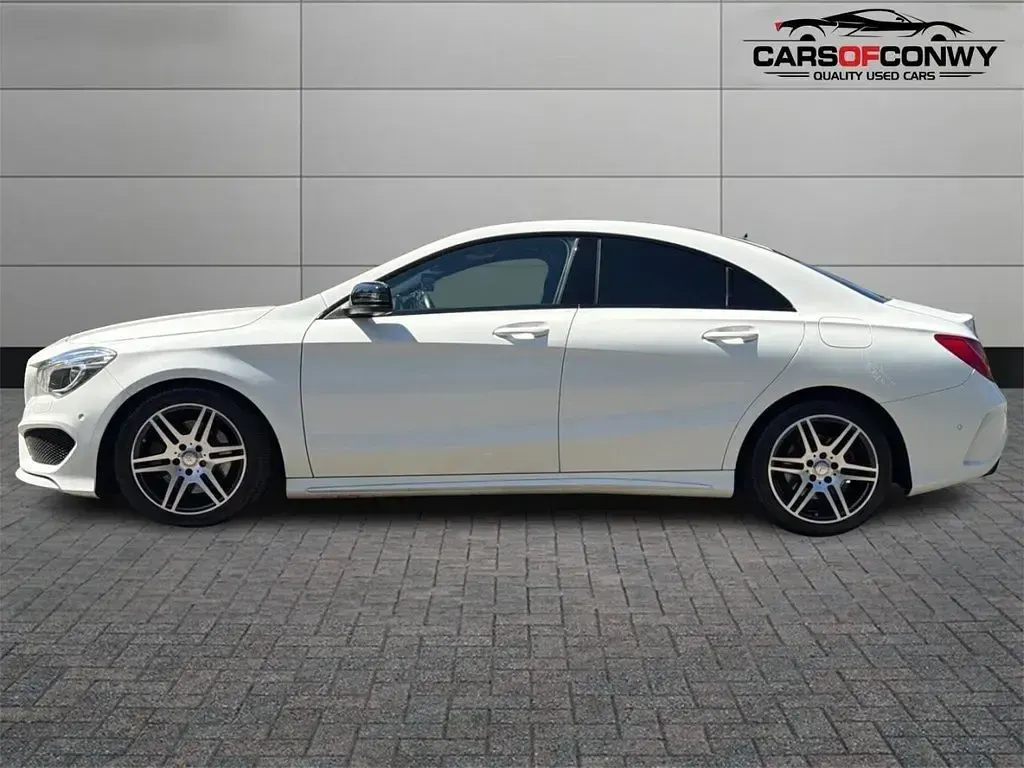 Used Mercedes CLA220 AMG 177 HP (130 kW) 2016 White Coupe