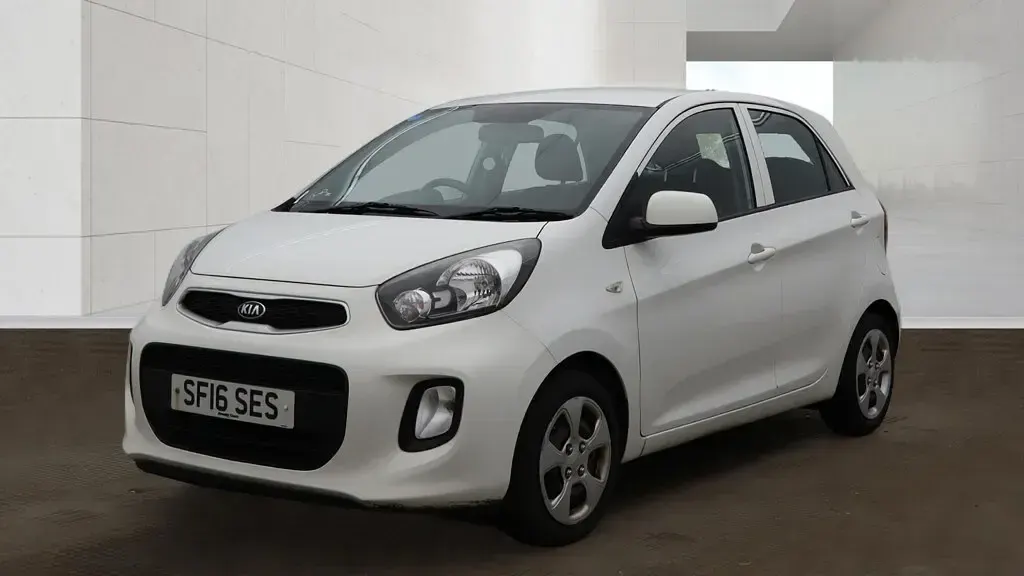 Used Kia Picanto Air 66 HP (48 kW) 2016 White Hatchback