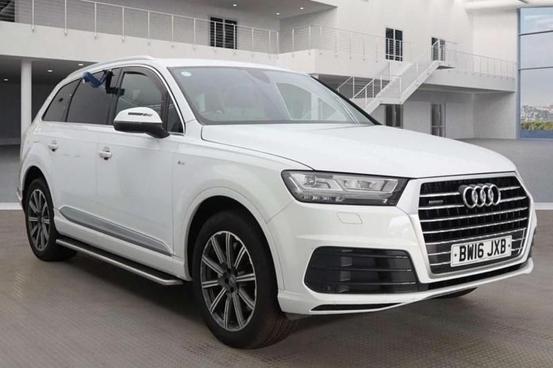White Used 2016 Audi Q7 S-Line SUV | £22,990 (Fair price) - Image 1/1