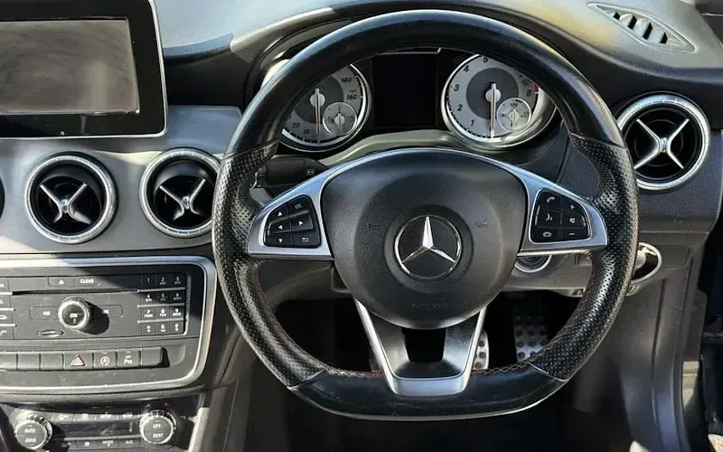 Used Mercedes CLA180 AMG 122 HP (89 kW) 2015 Black Coupe